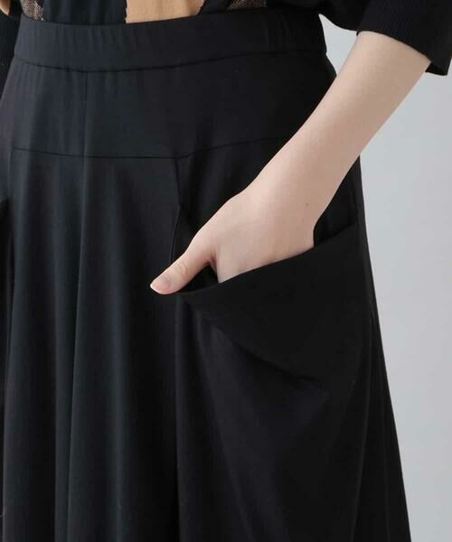 HIROKO KOSHINO / ヒロココシノ ロング・マキシ丈スカート | 【洗濯機で洗える/日本製】ボリュームポケットフレアスカート | 詳細5