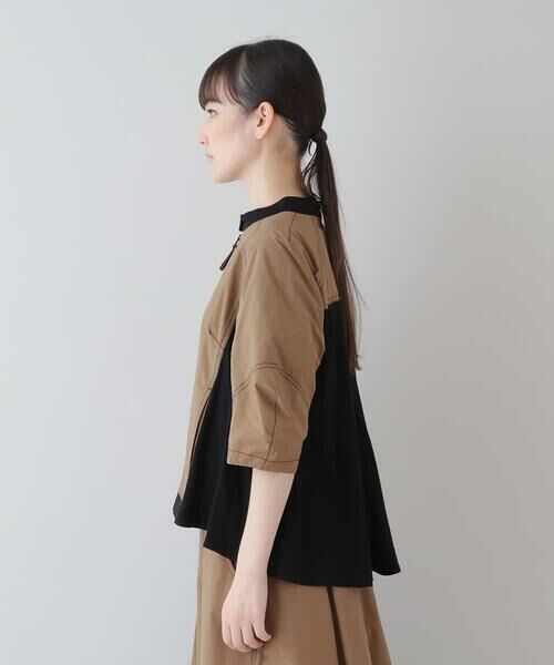 HIROKO KOSHINO / ヒロココシノ シャツ・ブラウス | 【洗濯機で洗える】タイプライタージップアップブラウス | 詳細2