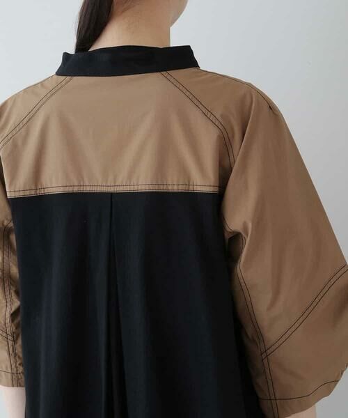 HIROKO KOSHINO / ヒロココシノ シャツ・ブラウス | 【洗濯機で洗える】タイプライタージップアップブラウス | 詳細5