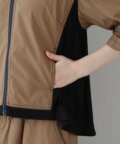 HIROKO KOSHINO / ヒロココシノ シャツ・ブラウス | 【洗濯機で洗える】タイプライタージップアップブラウス | 詳細7