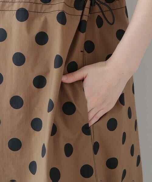 HIROKO KOSHINO / ヒロココシノ ロング・マキシ丈ワンピース | 【洗濯機で洗える】水玉柄タイプライターワンピース | 詳細6