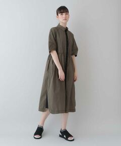 HIROKO KOSHINO / ヒロココシノ ロング・マキシ丈ワンピース | 【洗濯機で洗える】タイプライターデザインワンピース