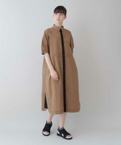 HIROKO KOSHINO / ヒロココシノ ロング・マキシ丈ワンピース | 【洗濯機で洗える】タイプライターデザインワンピース