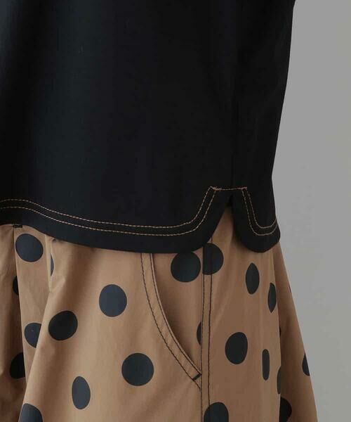 HIROKO KOSHINO / ヒロココシノ カットソー | 【洗濯機で洗える】水玉柄パフスリーブカットソー | 詳細6