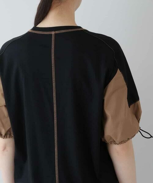 HIROKO KOSHINO / ヒロココシノ カットソー | 【洗濯機で洗える】パフスリーブデザインカットソー | 詳細4