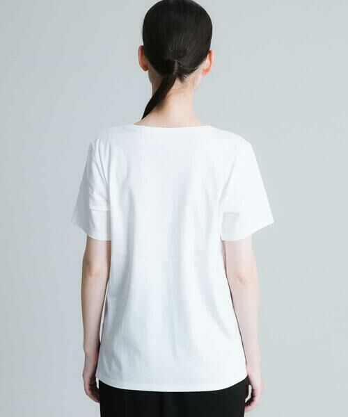 HIROKO KOSHINO / ヒロココシノ カットソー | 【洗える/日本製】オリジナルイラストプリントTシャツ | 詳細2