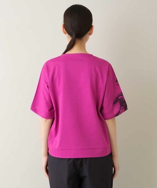 HIROKO KOSHINO / ヒロココシノ カットソー | 【洗える/日本製】イラストアートデザインTシャツ | 詳細2