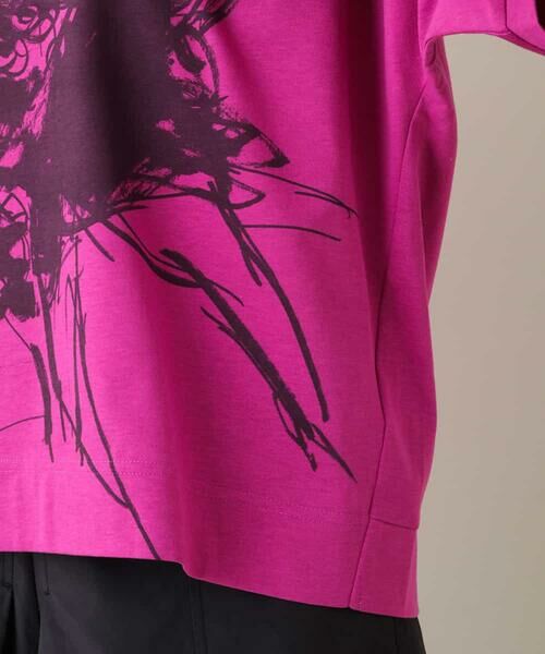 HIROKO KOSHINO / ヒロココシノ カットソー | 【洗える/日本製】イラストアートデザインTシャツ | 詳細6