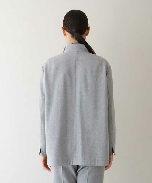 HIROKO KOSHINO / ヒロココシノ シャツ・ブラウス | 【日本製】デザインカッティングシャツジャケット | 詳細3