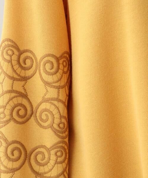HIROKO KOSHINO / ヒロココシノ カットソー | 【日本製/洗える】アラベスク刺繍デザインプルオーバー | 詳細6