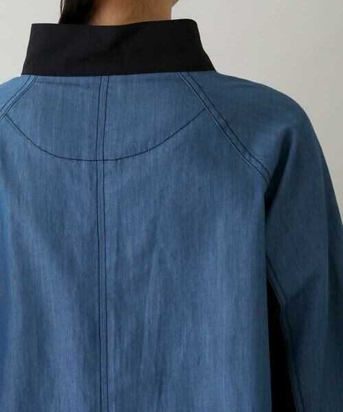 HIROKO KOSHINO / ヒロココシノ シャツ・ブラウス | 【洗える】デニム切り替えシャツジャケット | 詳細6