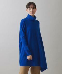 HIROKO KOSHINO / ヒロココシノ ニット・セーター | アシンメトリーデザインニットプルオーバー /日本製