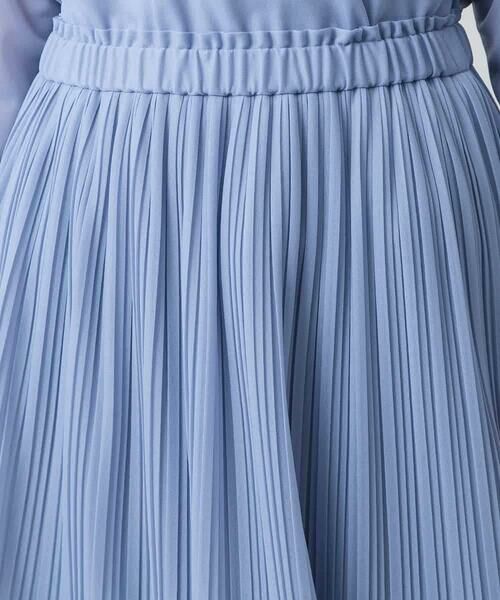 HIROKO KOSHINO / ヒロココシノ ロング・マキシ丈スカート | モチーフ刺繍プリーツスカート /洗える | 詳細4
