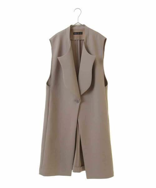 HIROKO KOSHINO / ヒロココシノ セットアップ | リップルダンボールジレジャケット /日本製 | 詳細1