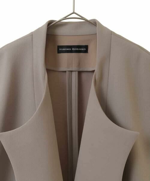 HIROKO KOSHINO / ヒロココシノ セットアップ | リップルダンボールジレジャケット /日本製 | 詳細3