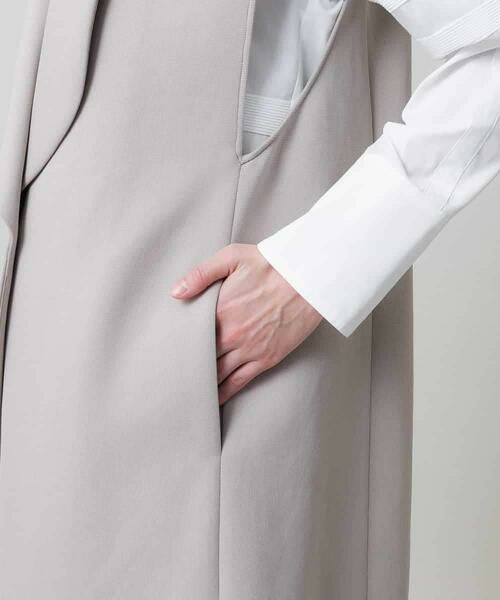 HIROKO KOSHINO / ヒロココシノ セットアップ | リップルダンボールジレジャケット /日本製 | 詳細8