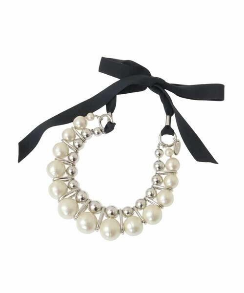 HIROKO KOSHINO / ヒロココシノ ネックレス・ペンダント・チョーカー | パールメタルMIXネックレス /日本製 | 詳細1