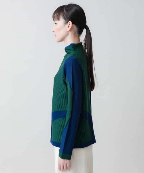 HIROKO KOSHINO / ヒロココシノ ニット・セーター | サークルモチーフニットプルオーバー | 詳細1