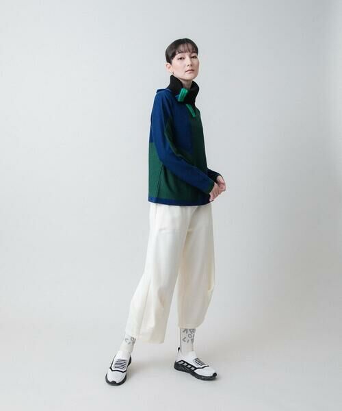 HIROKO KOSHINO / ヒロココシノ ニット・セーター | サークルモチーフニットプルオーバー | 詳細8