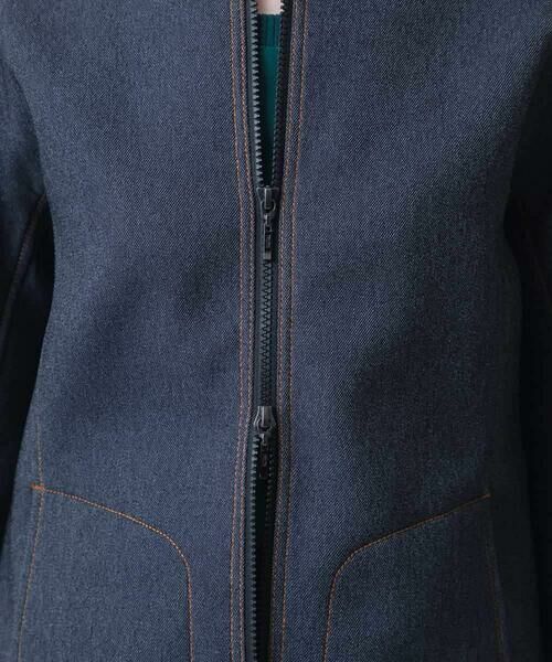HIROKO KOSHINO / ヒロココシノ Gジャン・デニムジャケット | デニムボンディングコンパクトジャケット | 詳細10