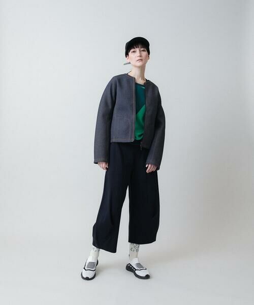 HIROKO KOSHINO / ヒロココシノ Gジャン・デニムジャケット | デニムボンディングコンパクトジャケット | 詳細12