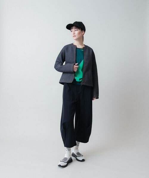 HIROKO KOSHINO / ヒロココシノ Gジャン・デニムジャケット | デニムボンディングコンパクトジャケット | 詳細13