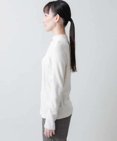 HIROKO KOSHINO / ヒロココシノ カットソー | プレミアウォームハイネックプルオーバー /日本製/洗える | 詳細1