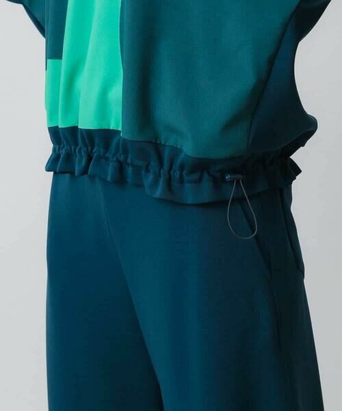 HIROKO KOSHINO / ヒロココシノ カットソー | 2WAYストレッチ幾何配色プルオーバー /日本製/洗える | 詳細10