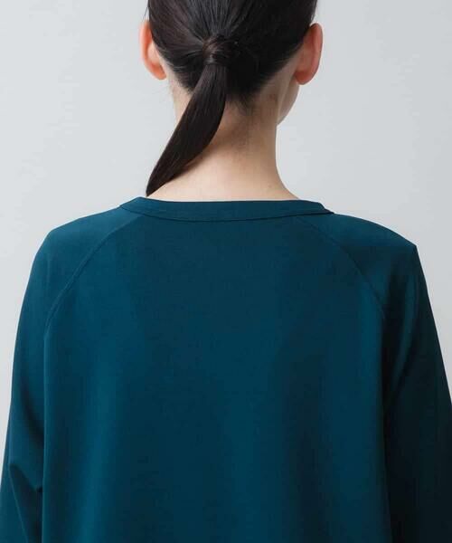 HIROKO KOSHINO / ヒロココシノ カットソー | エンボスロゴダンボールニットプルオーバー /洗える | 詳細3