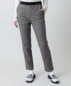 HIROKO KOSHINO / ヒロココシノ ショート・ハーフ・半端丈パンツ | 裏起毛チェック柄フルレングスパンツ /洗える