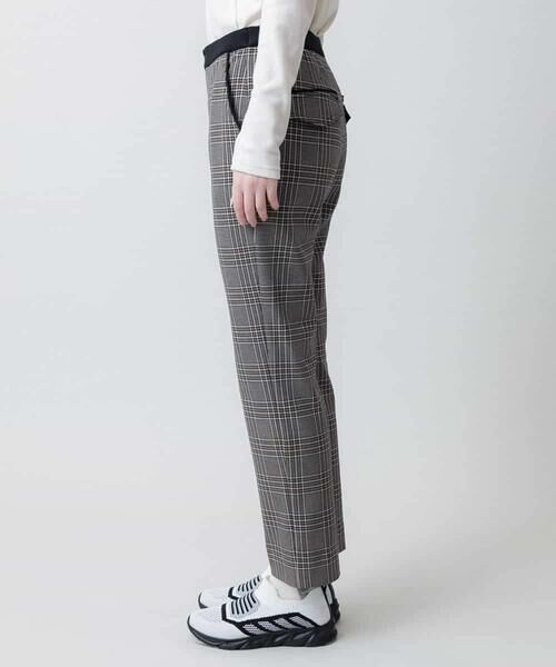HIROKO KOSHINO / ヒロココシノ ショート・ハーフ・半端丈パンツ | 裏起毛チェック柄フルレングスパンツ /洗える | 詳細1