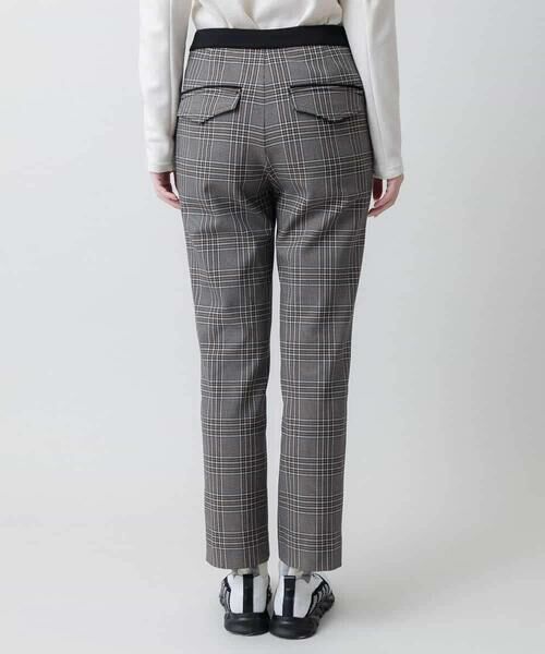 HIROKO KOSHINO / ヒロココシノ ショート・ハーフ・半端丈パンツ | 裏起毛チェック柄フルレングスパンツ /洗える | 詳細2