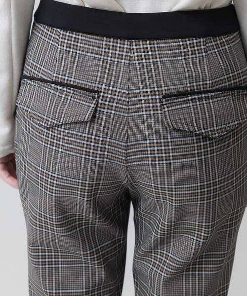 HIROKO KOSHINO / ヒロココシノ ショート・ハーフ・半端丈パンツ | 裏起毛チェック柄フルレングスパンツ /洗える | 詳細4