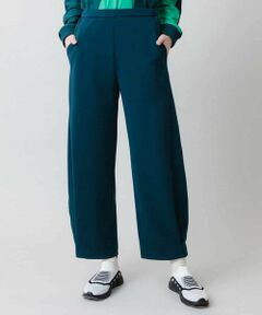 HIROKO KOSHINO / ヒロココシノ チノ・ワークパンツ | 裾タックダンボールニットパンツ /洗える