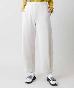 HIROKO KOSHINO / ヒロココシノ チノ・ワークパンツ | 裾タックダンボールニットパンツ /洗える