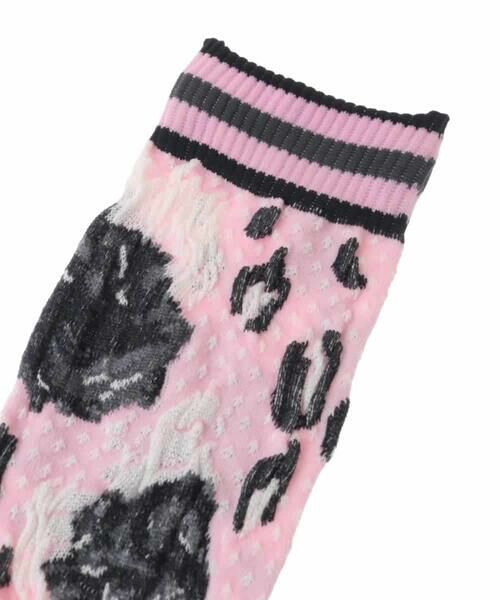 HIROKO KOSHINO / ヒロココシノ その他小物 | ROSEジャカードソックス/日本製/洗濯機で洗える | 詳細4