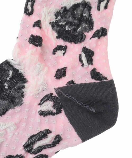 HIROKO KOSHINO / ヒロココシノ その他小物 | ROSEジャカードソックス/日本製/洗濯機で洗える | 詳細5