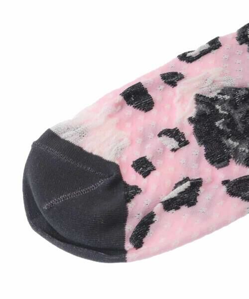 HIROKO KOSHINO / ヒロココシノ その他小物 | ROSEジャカードソックス/日本製/洗濯機で洗える | 詳細6