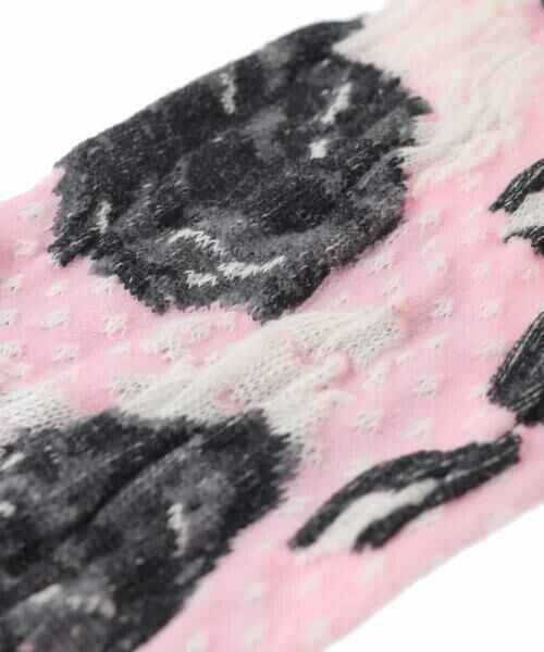 HIROKO KOSHINO / ヒロココシノ その他小物 | ROSEジャカードソックス/日本製/洗濯機で洗える | 詳細7