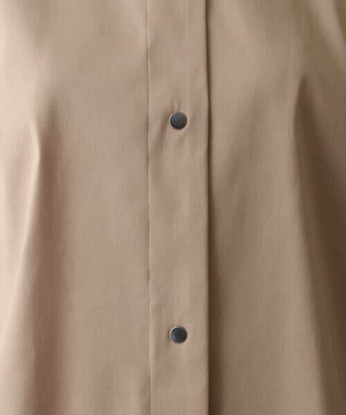 HIROKO KOSHINO / ヒロココシノ シャツ・ブラウス | カーブスリットデザインシャツ/日本製 | 詳細8