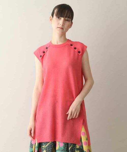 HIROKO KOSHINO / ヒロココシノ その他トップス | 【3WAY】ジョイントボレロニットプリーツトップ | 詳細3