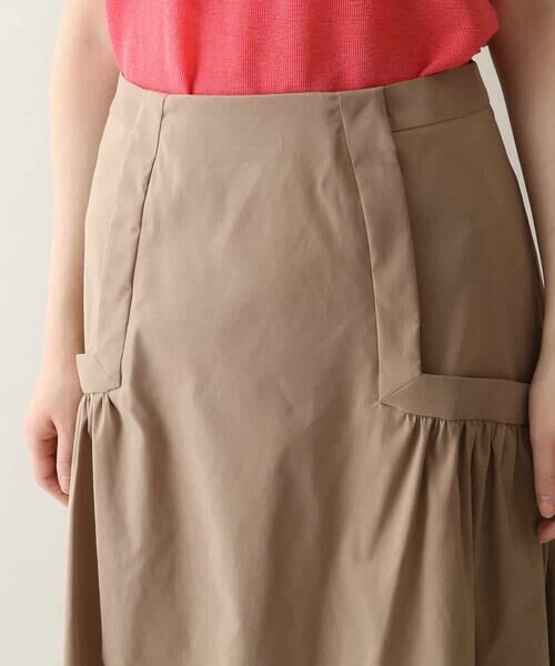 HIROKO KOSHINO / ヒロココシノ ロング・マキシ丈スカート | 切り替えギャザーデザインスカート /日本製 | 詳細3