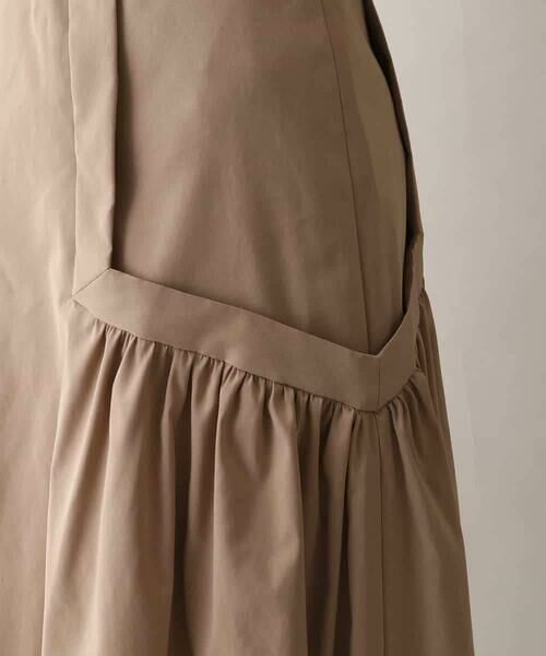 HIROKO KOSHINO / ヒロココシノ ロング・マキシ丈スカート | 切り替えギャザーデザインスカート /日本製 | 詳細5