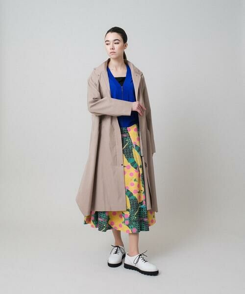 HIROKO KOSHINO / ヒロココシノ ロング・マキシ丈スカート | アートプリントフレアスカート /日本製/洗える | 詳細10