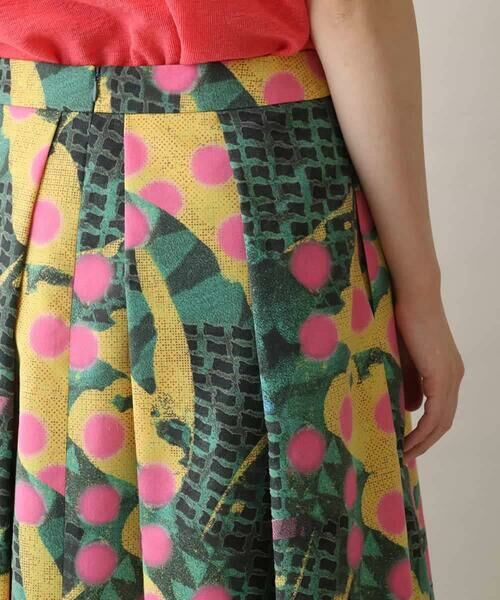 HIROKO KOSHINO / ヒロココシノ ロング・マキシ丈スカート | アートプリントフレアスカート /日本製/洗える | 詳細4