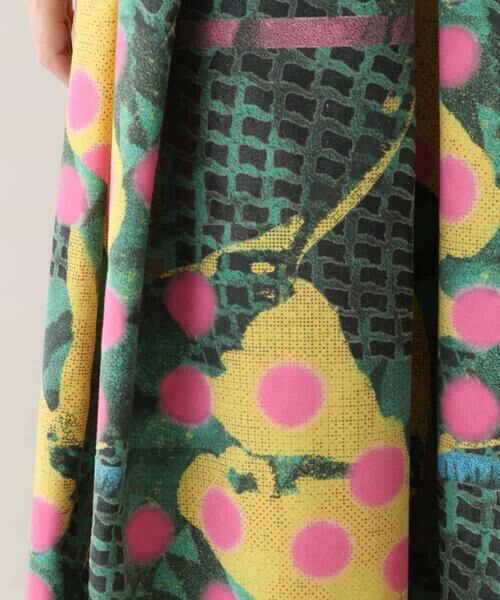 HIROKO KOSHINO / ヒロココシノ ロング・マキシ丈スカート | アートプリントフレアスカート /日本製/洗える | 詳細7