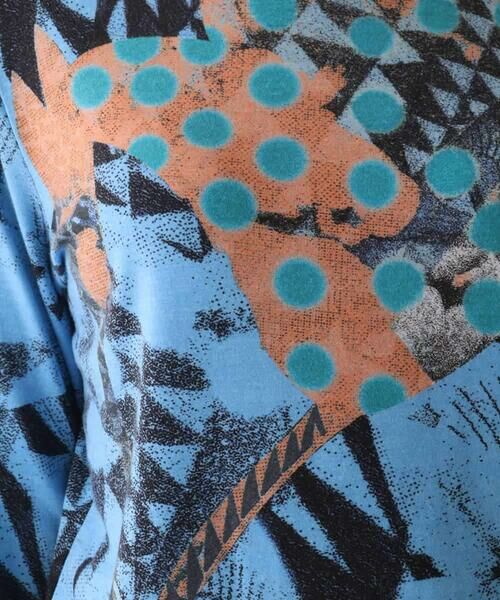 HIROKO KOSHINO / ヒロココシノ カットソー | アートモチーフハイネックプルオーバー /日本製/洗える | 詳細7