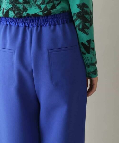 HIROKO KOSHINO / ヒロココシノ その他パンツ | セミワイドカラーパンツ /日本製/洗える | 詳細4