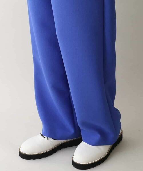 HIROKO KOSHINO / ヒロココシノ その他パンツ | セミワイドカラーパンツ /日本製/洗える | 詳細6