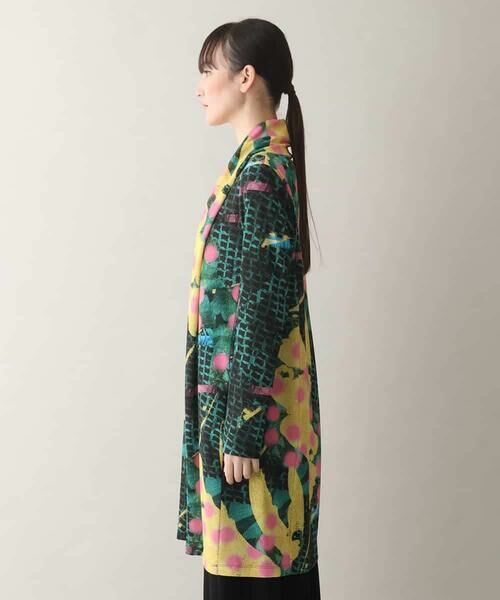 HIROKO KOSHINO / ヒロココシノ チュニック | アートモチーフ立体タックチュニック /日本製/洗える | 詳細1